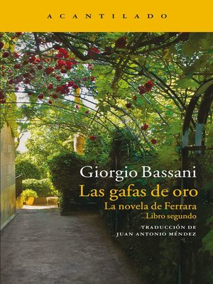 cover image of Las gafas de oro